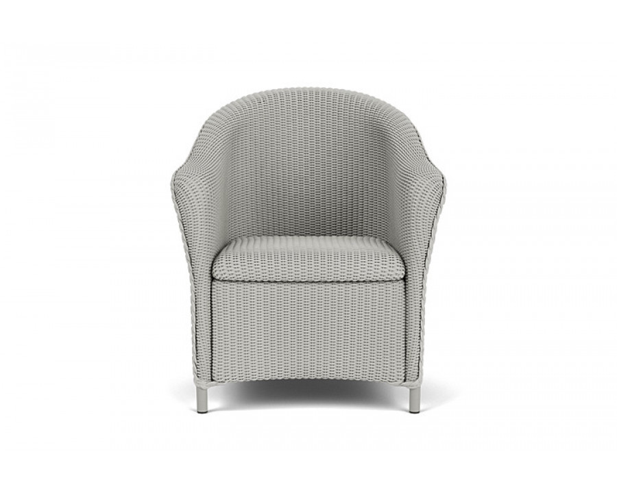 Lloyd Flanders™ Reflections Dining Armchair with Padded Seat - Platinum