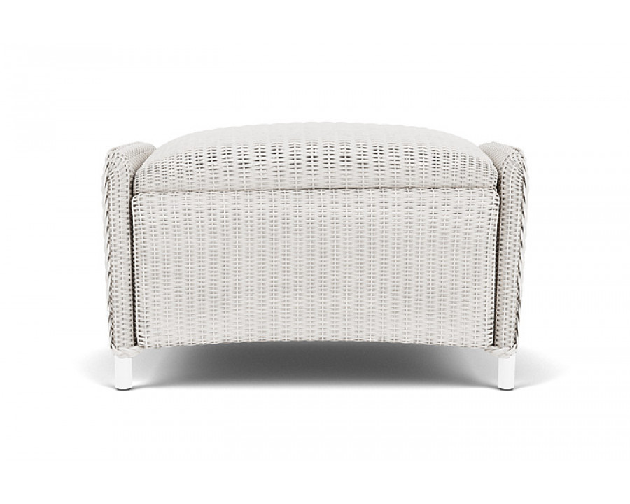 Lloyd Flanders™ Reflections Ottoman, Padded - White