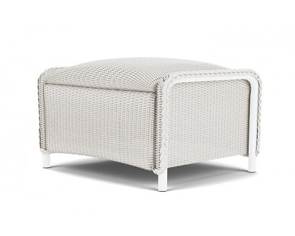 Lloyd Flanders™ Reflections Ottoman, Padded - White