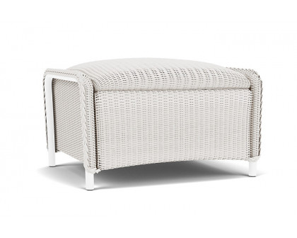 Lloyd Flanders™ Reflections Ottoman, Padded - White