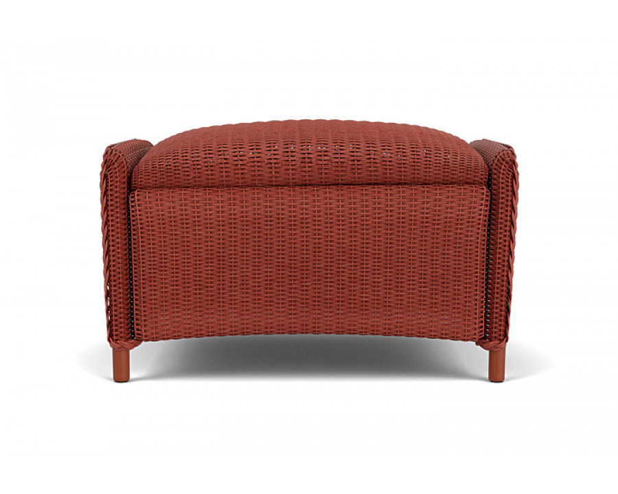 Lloyd Flanders™ Reflections Ottoman, Padded - Terracotta