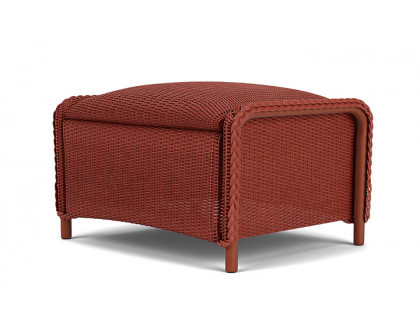 Lloyd Flanders™ Reflections Ottoman, Padded - Terracotta