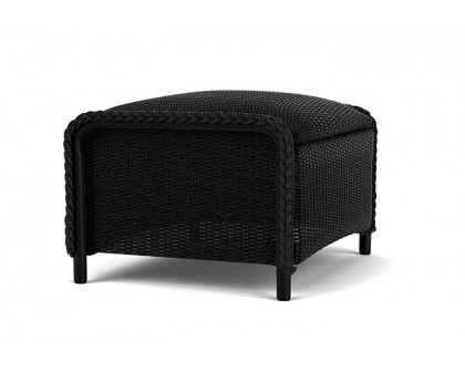 Lloyd Flanders™ Reflections Ottoman, Padded - Ebony