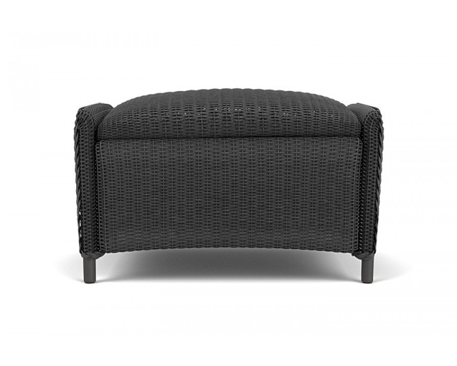 Lloyd Flanders™ Reflections Ottoman, Padded - Charcoal