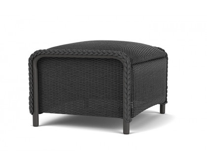 Lloyd Flanders™ Reflections Ottoman, Padded - Charcoal