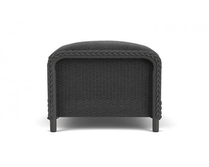 Lloyd Flanders™ Reflections Ottoman, Padded - Charcoal