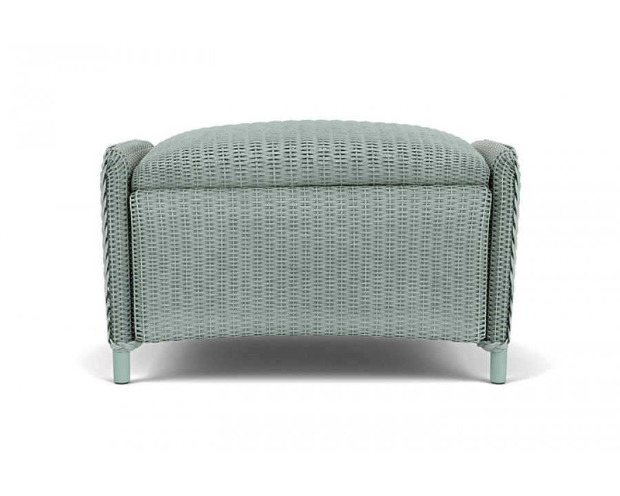 Lloyd Flanders™ Reflections Ottoman, Padded - Sea Glass