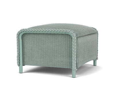 Lloyd Flanders™ Reflections Ottoman, Padded - Sea Glass