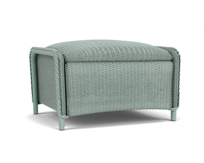 Lloyd Flanders™ Reflections Ottoman, Padded - Sea Glass