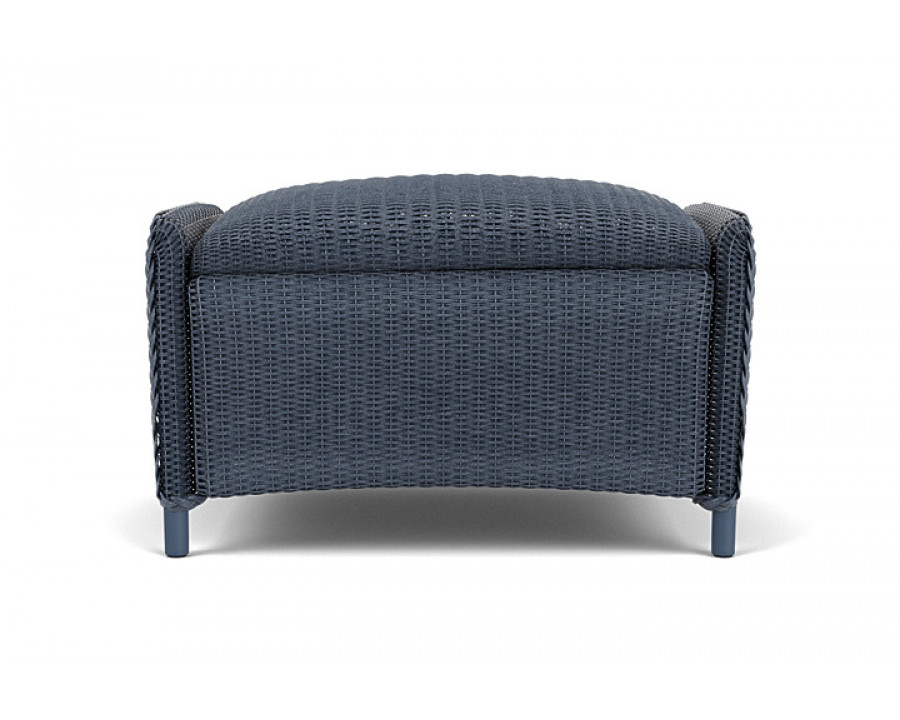 Lloyd Flanders™ Reflections Ottoman, Padded - Denim Blue