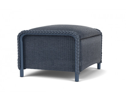 Lloyd Flanders™ Reflections Ottoman, Padded - Denim Blue