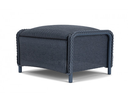 Lloyd Flanders™ Reflections Ottoman, Padded - Denim Blue