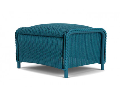 Lloyd Flanders™ Reflections Ottoman, Padded - Peacock