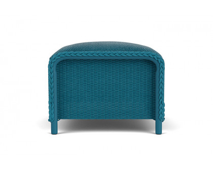 Lloyd Flanders™ Reflections Ottoman, Padded - Peacock