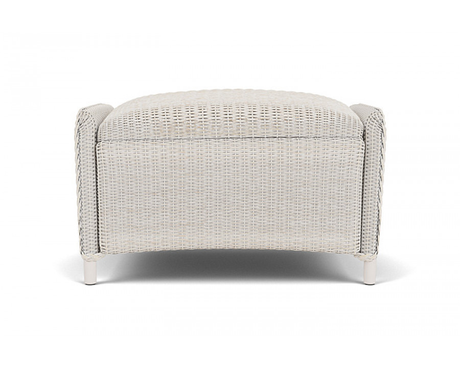 Lloyd Flanders™ Reflections Ottoman, Padded - Antique White