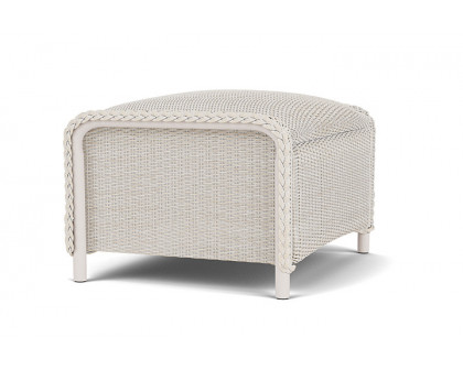 Lloyd Flanders™ Reflections Ottoman, Padded - Antique White