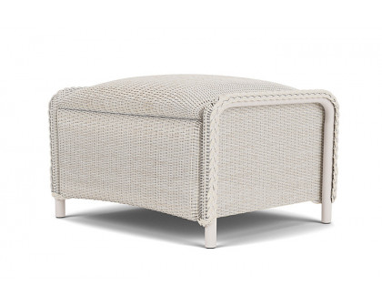 Lloyd Flanders™ Reflections Ottoman, Padded - Antique White