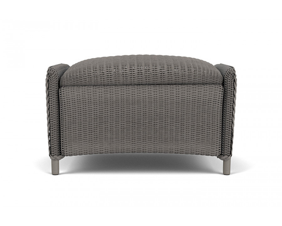 Lloyd Flanders™ Reflections Ottoman, Padded - Pewter