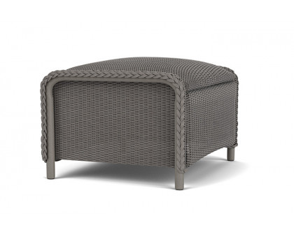 Lloyd Flanders™ Reflections Ottoman, Padded - Pewter