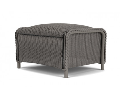 Lloyd Flanders™ Reflections Ottoman, Padded - Pewter