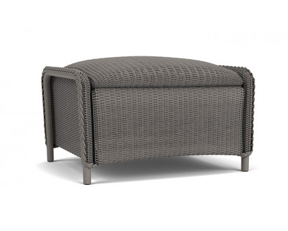 Lloyd Flanders™ Reflections Ottoman, Padded - Pewter