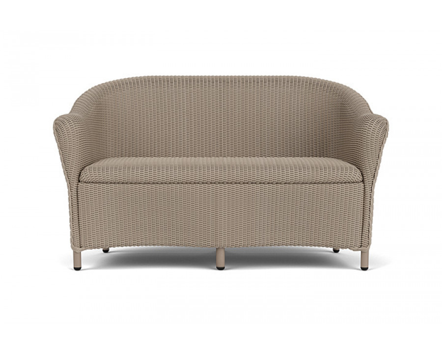 Lloyd Flanders™ Reflections Loveseat with Padded Seat - French Beige