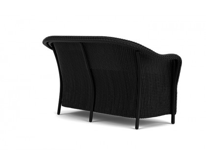 Lloyd Flanders™ Reflections Loveseat with Padded Seat - Ebony