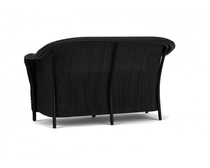 Lloyd Flanders™ Reflections Loveseat with Padded Seat - Ebony