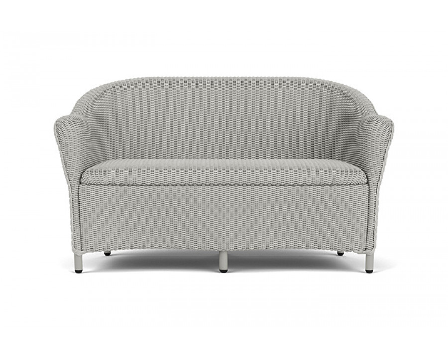 Lloyd Flanders™ Reflections Loveseat with Padded Seat - Platinum