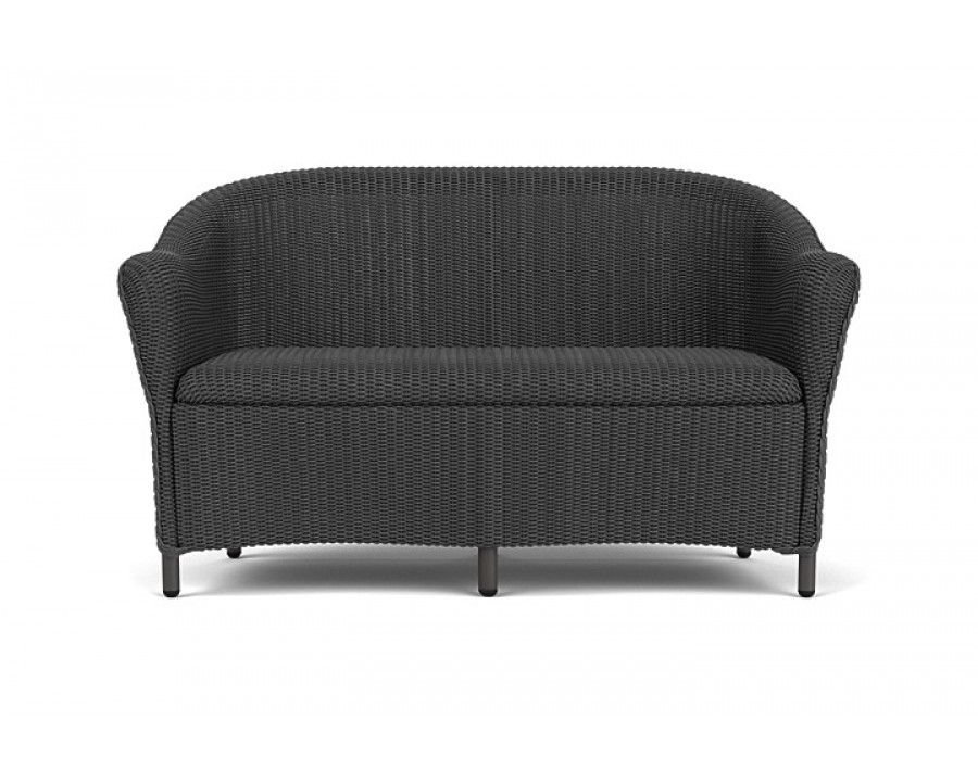 Lloyd Flanders™ Reflections Loveseat with Padded Seat - Charcoal