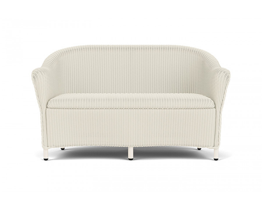 Lloyd Flanders™ Reflections Loveseat with Padded Seat - Ivory