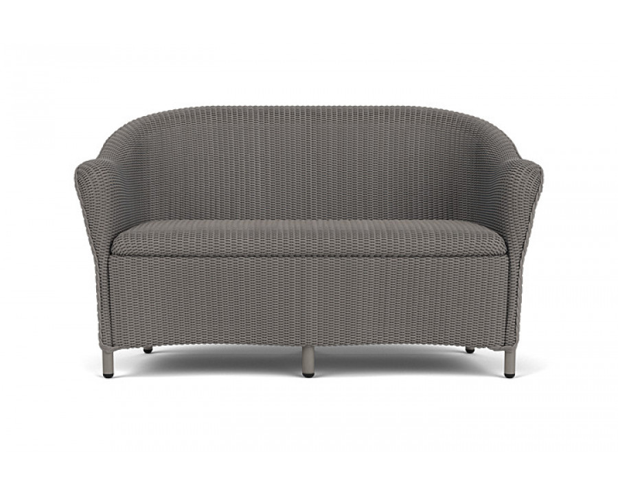 Lloyd Flanders™ Reflections Loveseat with Padded Seat - Pewter