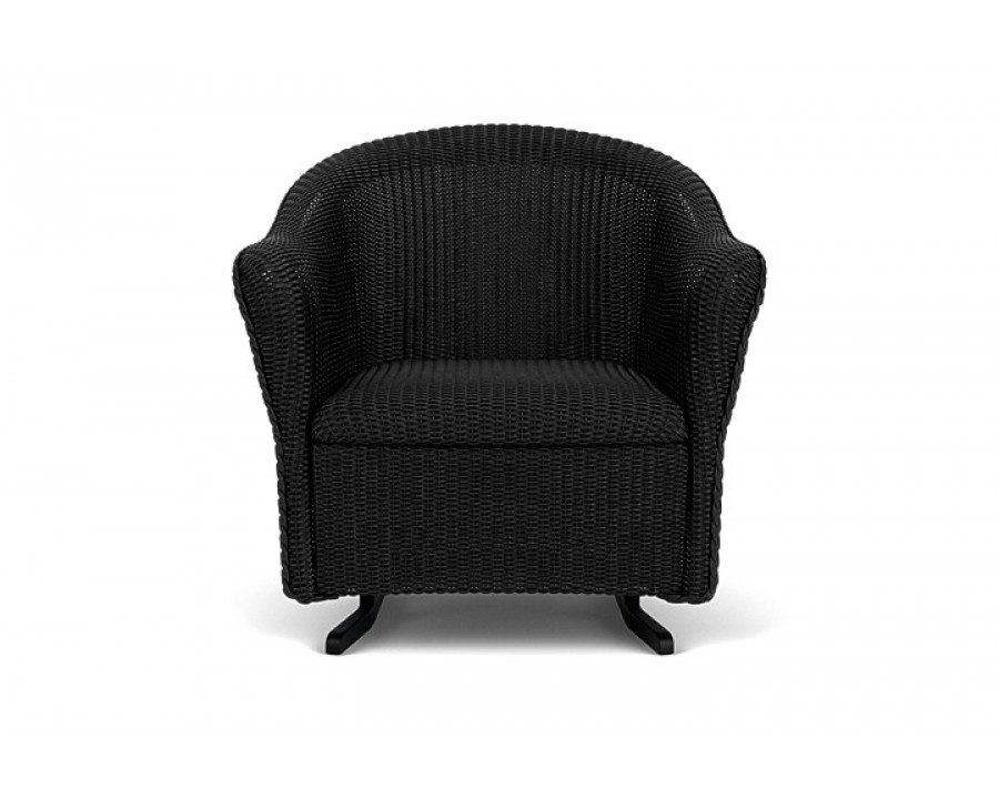 Lloyd Flanders™ Reflections Spring Rocker with Padded Seat - Ebony