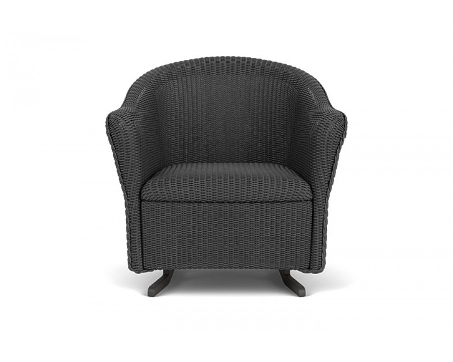 Lloyd Flanders™ Reflections Spring Rocker with Padded Seat - Charcoal