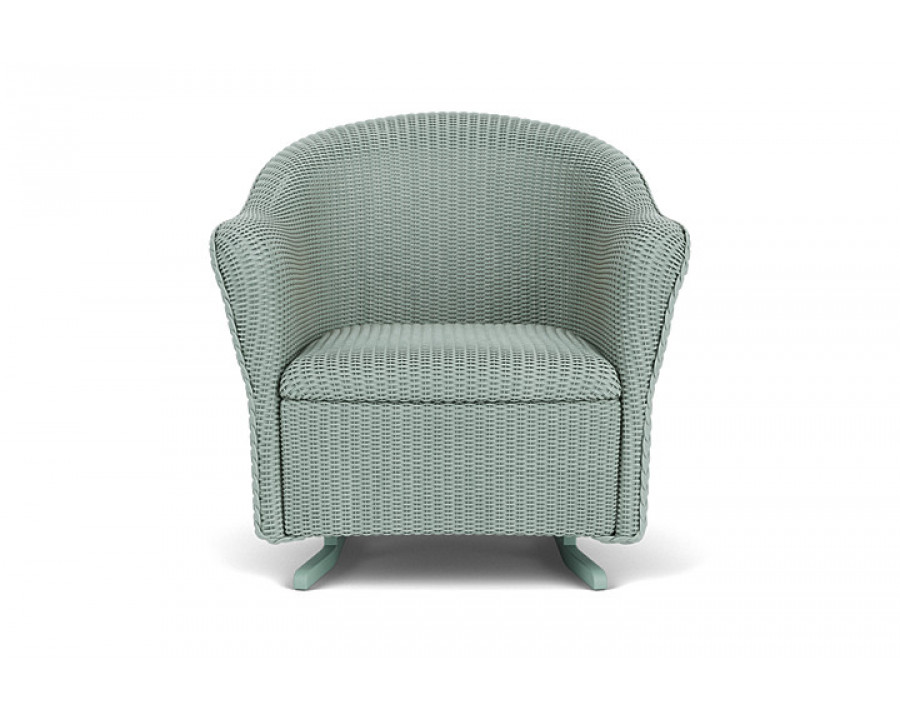 Lloyd Flanders™ Reflections Spring Rocker with Padded Seat - Sea Glass