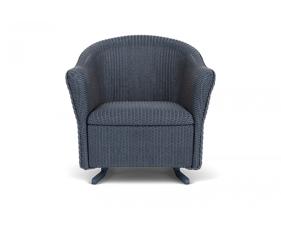 Lloyd Flanders™ Reflections Spring Rocker with Padded Seat - Denim Blue