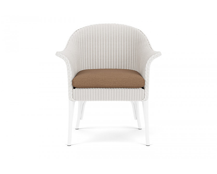 Lloyd Flanders™ All Seasons Lounge Chair - White, Canvas Natural