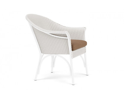 Lloyd Flanders™ All Seasons Lounge Chair - White, Canvas Natural