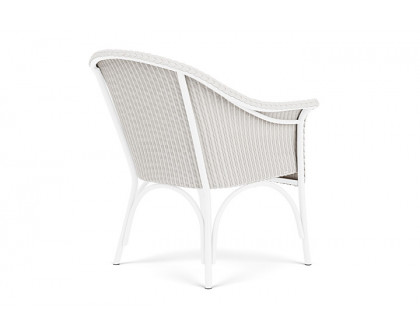 Lloyd Flanders™ All Seasons Lounge Chair - White, Canvas Natural