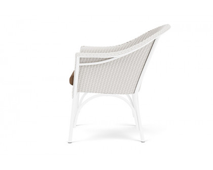 Lloyd Flanders™ All Seasons Lounge Chair - White, Canvas Natural