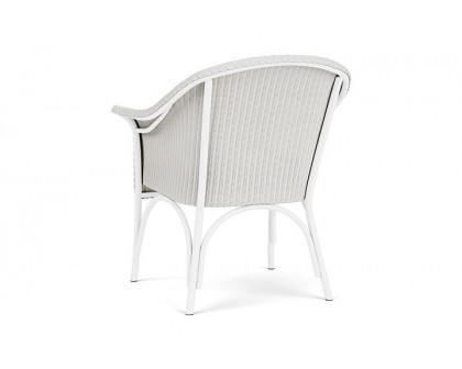 Lloyd Flanders™ All Seasons Lounge Chair - Matte White, Canvas Natural