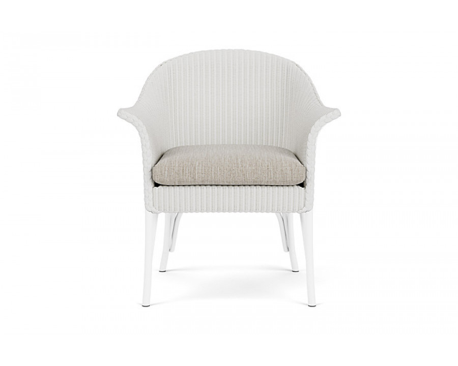 Lloyd Flanders™ All Seasons Lounge Chair - Matte White, Callen Celadon