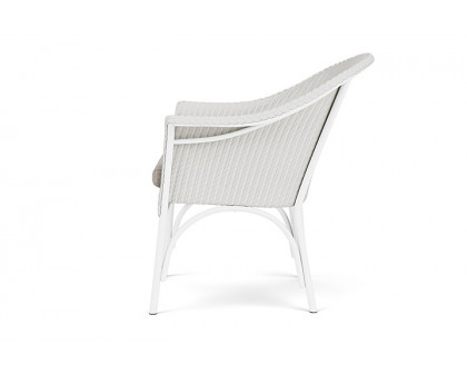 Lloyd Flanders™ All Seasons Lounge Chair - Matte White, Callen Celadon