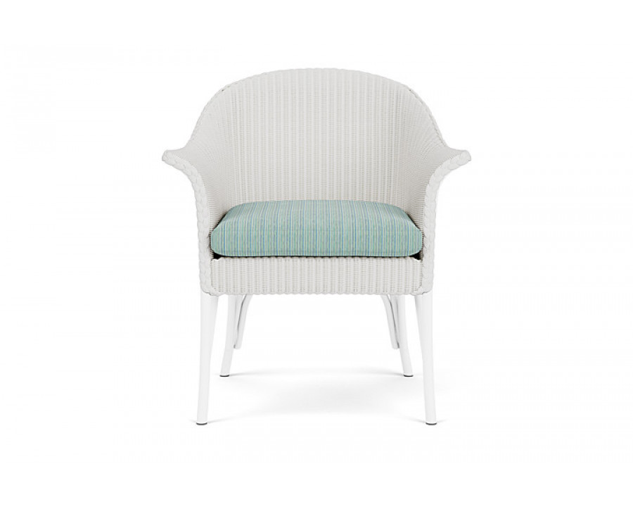 Lloyd Flanders™ All Seasons Lounge Chair - Matte White, Unearth Dew