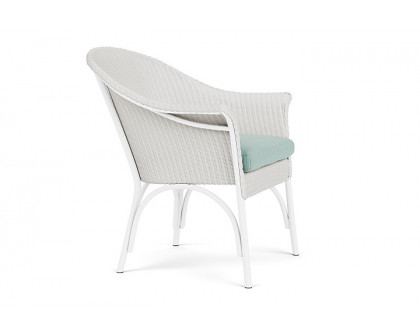 Lloyd Flanders™ All Seasons Lounge Chair - Matte White, Unearth Dew