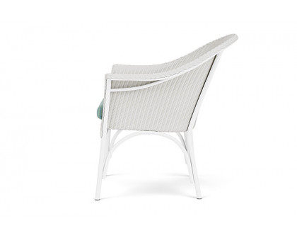 Lloyd Flanders™ All Seasons Lounge Chair - Matte White, Unearth Dew