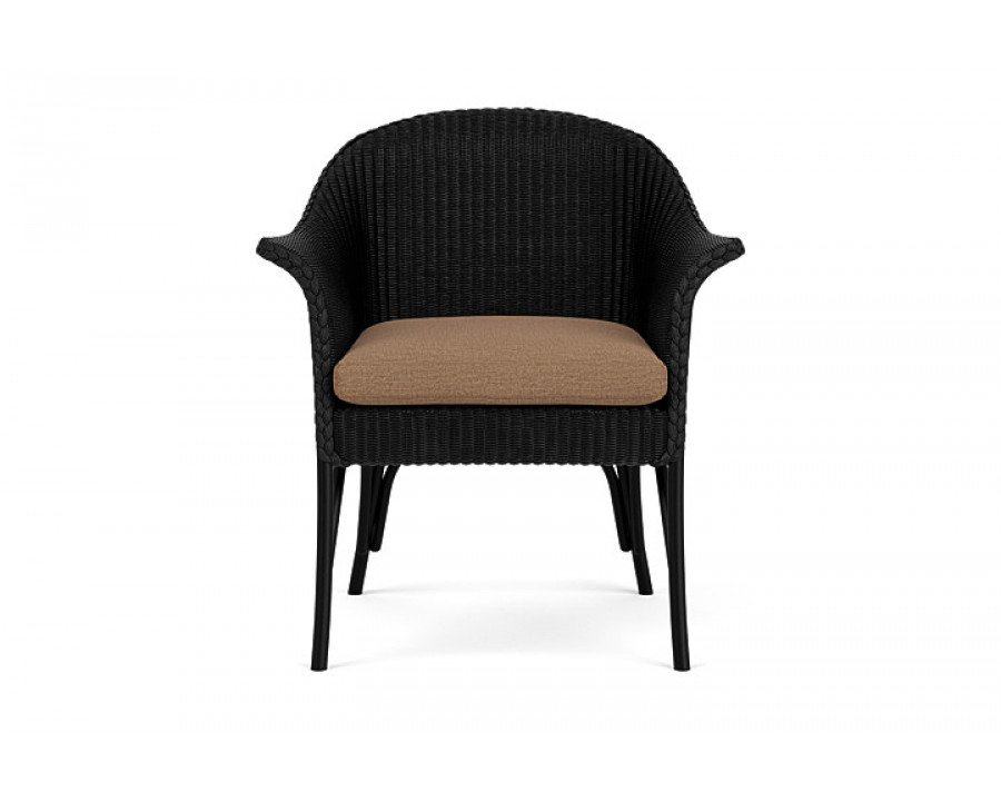 Lloyd Flanders™ All Seasons Lounge Chair - Ebony, Canvas Natural