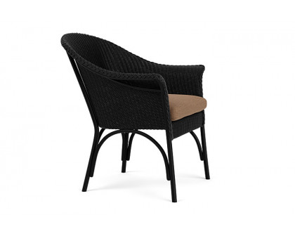 Lloyd Flanders™ All Seasons Lounge Chair - Ebony, Canvas Natural