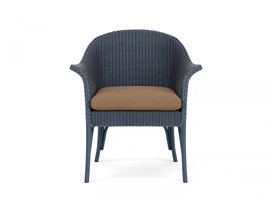 Lloyd Flanders™ All Seasons Lounge Chair - Denim Blue, Canvas Natural