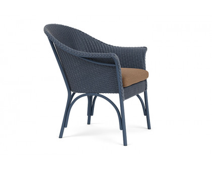 Lloyd Flanders™ All Seasons Lounge Chair - Denim Blue, Canvas Natural